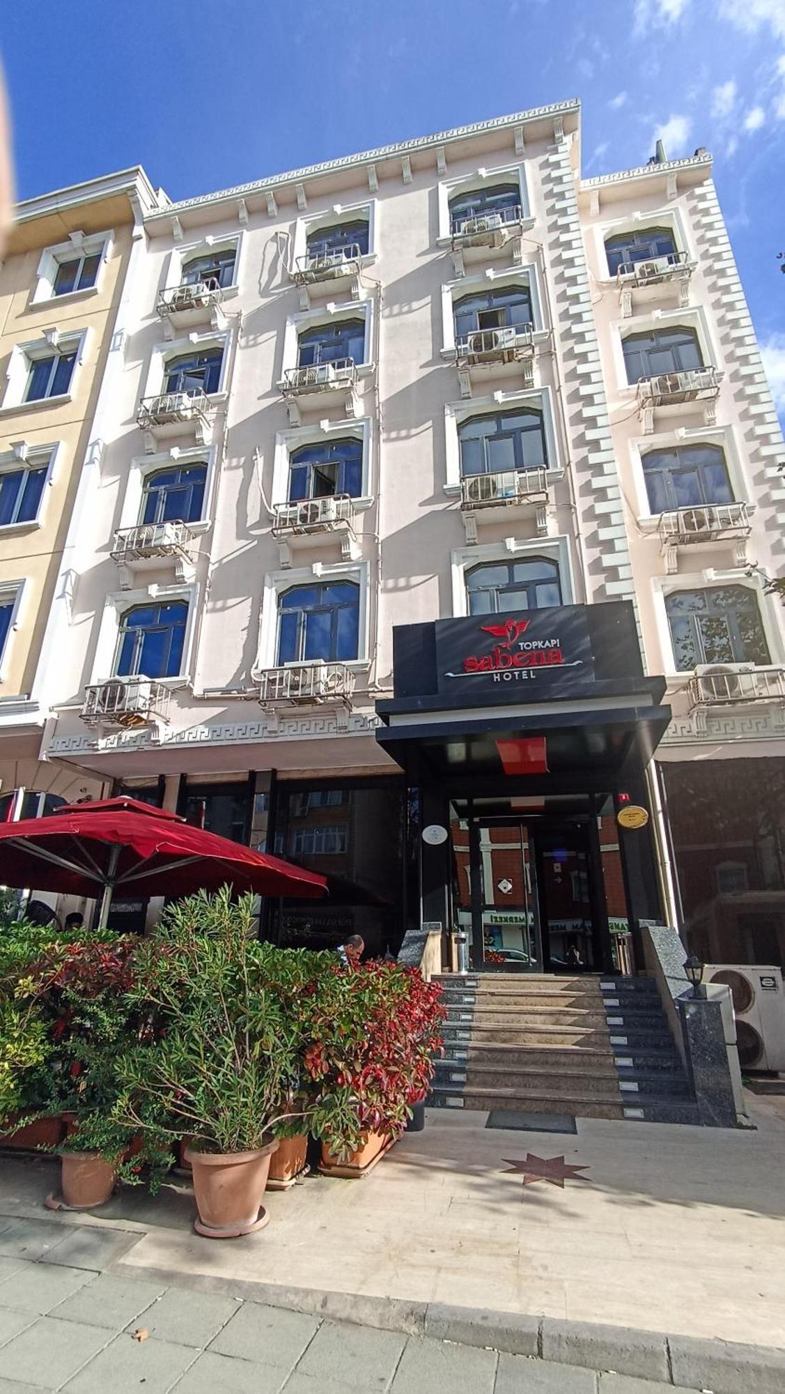 Topkapi Sabena Hotel Istambul Exterior foto